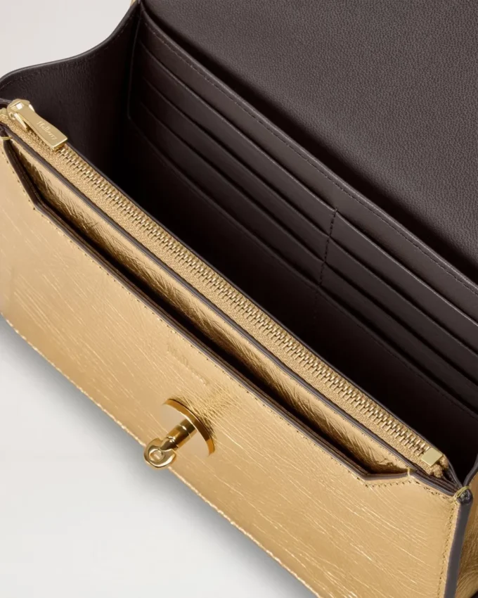 Small Darley Somerset Gold Grainy Metallic Darley