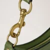 Small Hackney Shoulder Bag Fern High Shine Leather