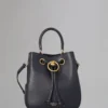 Small Hamsptead Pre-Loved Bright Navy Small Classic Grain