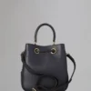 Small Hamsptead Pre-Loved Bright Navy Small Classic Grain