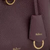 Small Iris Black Cherry Heavy Grain Women
