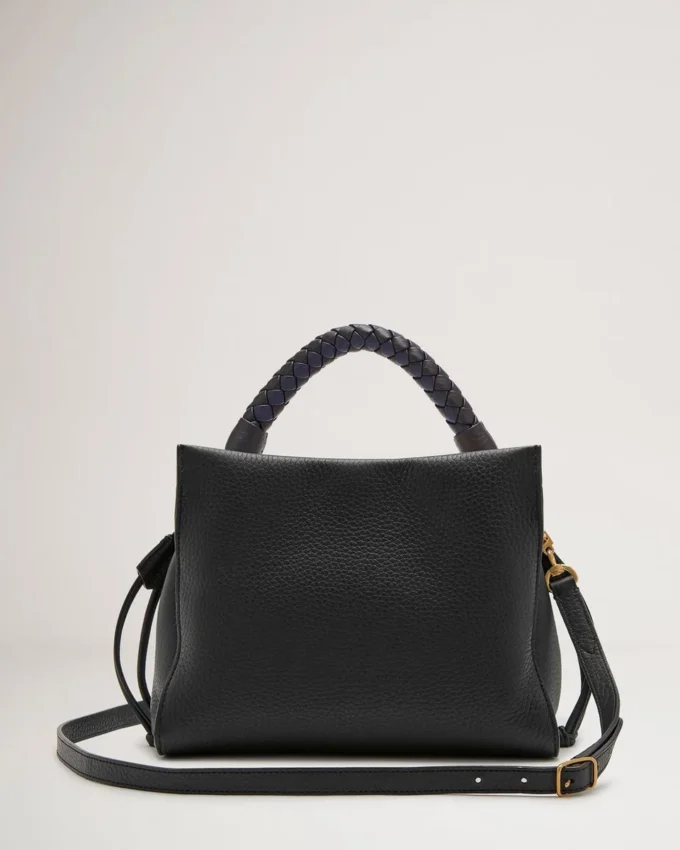 Small Iris Black & Midnight Heavy Grain Women
