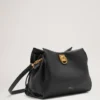 Small Iris Black & Midnight Heavy Grain Women