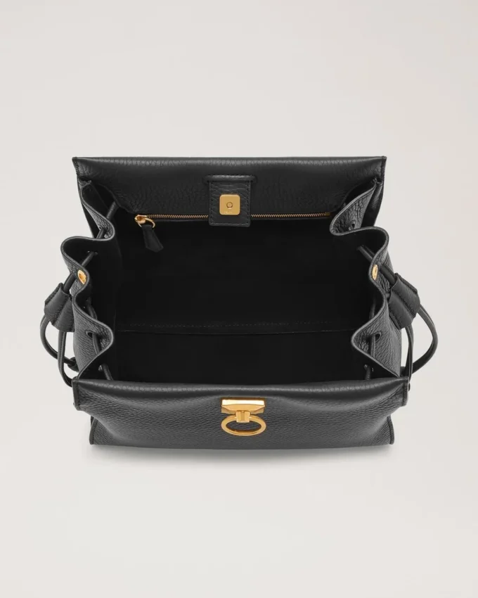 Small Iris Black & Midnight Heavy Grain Women