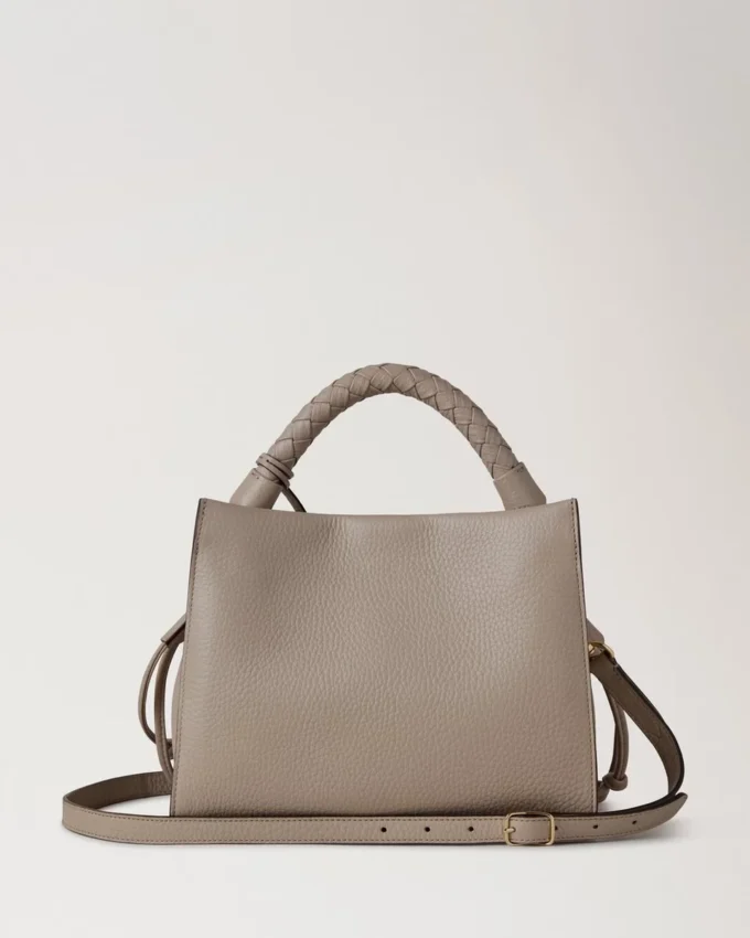 Small Iris Cashmere Taupe Heavy Grain Women