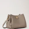 Small Iris Cashmere Taupe Heavy Grain Women