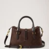 Small Roxanne Chocolate Suede Roxanne