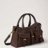 Small Roxanne Chocolate Suede Roxanne