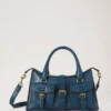 Small Roxanne out of the Blue High Shine Leather