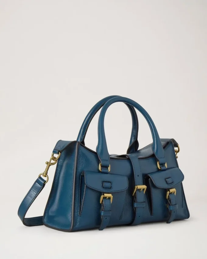 Small Roxanne out of the Blue High Shine Leather