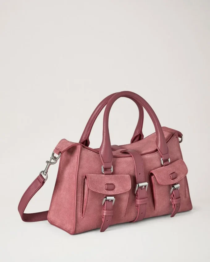 Small Roxanne Pink Scrumpy Suede Gifts for Her