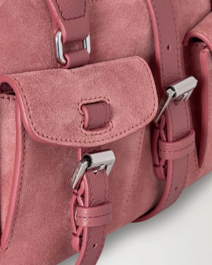 Small Roxanne Pink Scrumpy Suede Gifts for Her