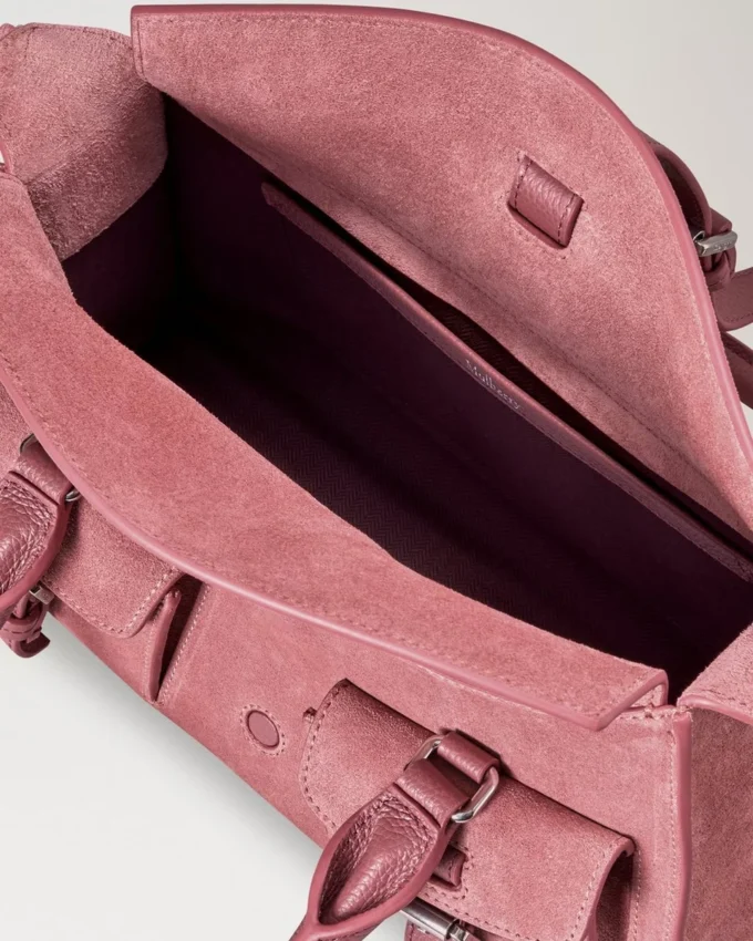 Small Roxanne Pink Scrumpy Suede Gifts for Her