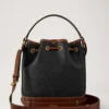 Small Scotchgrain Bucket Black & Cognac Bio-Based Scotchgrain