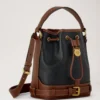 Small Scotchgrain Bucket Black & Cognac Bio-Based Scotchgrain