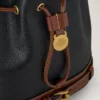 Small Scotchgrain Bucket Black & Cognac Bio-Based Scotchgrain