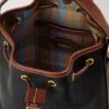 Small Scotchgrain Bucket Black & Cognac Bio-Based Scotchgrain