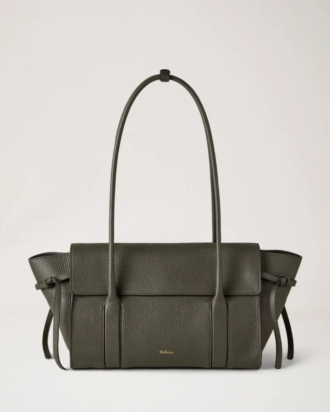 Small Soft Bayswater Juniper Green Heavy Grain Women