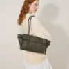 Small Soft Bayswater Juniper Green Heavy Grain Women