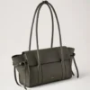 Small Soft Bayswater Juniper Green Heavy Grain Women