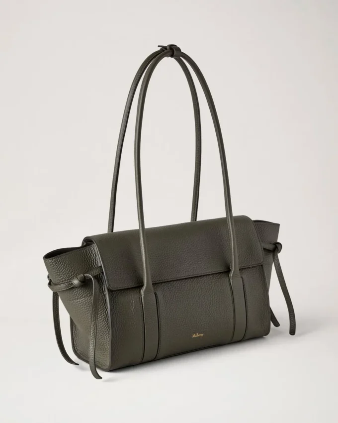 Small Soft Bayswater Juniper Green Heavy Grain Women