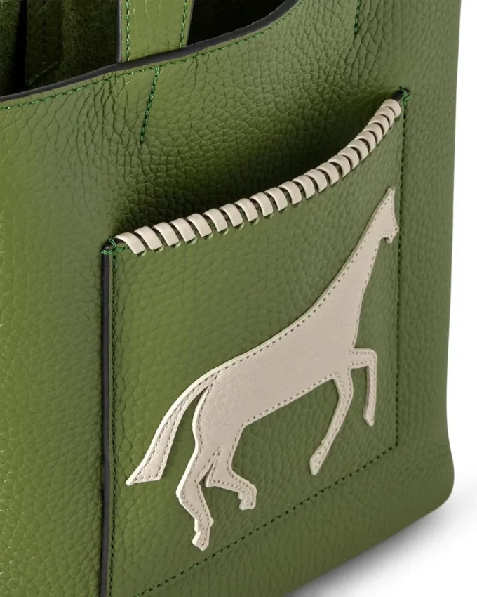 Small Tote – Chalk Horse Fern & Chalk Heavy Grain
