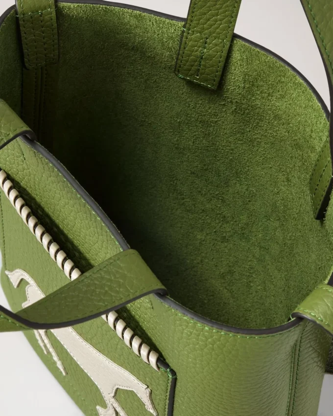 Small Tote – Chalk Horse Fern & Chalk Heavy Grain