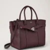 Small Zipped Bayswater Black Cherry Small Classic Grain