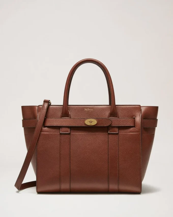 Small Zipped Bayswater Oak Two-Tone Small Classic Grain