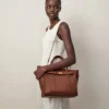 Small Zipped Bayswater Oak Two-Tone Small Classic Grain