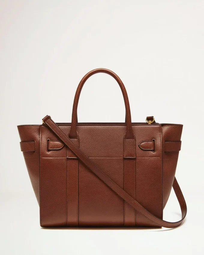 Small Zipped Bayswater Oak Two-Tone Small Classic Grain