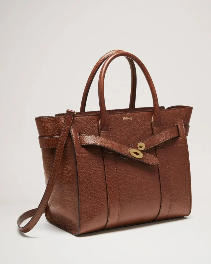 Small Zipped Bayswater Oak Two-Tone Small Classic Grain