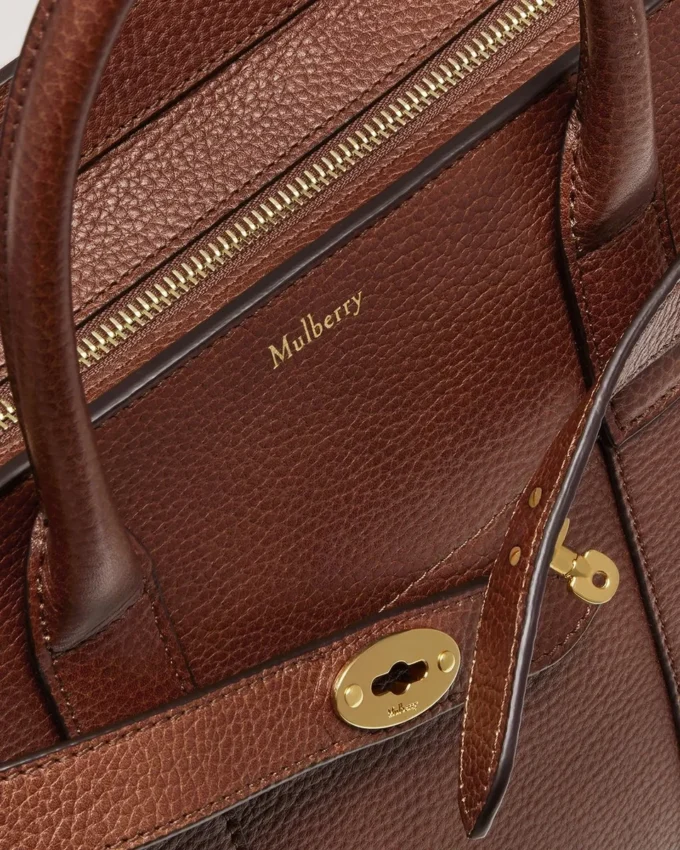 Small Zipped Bayswater Oak Two-Tone Small Classic Grain