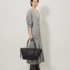 Soft Bayswater Black Heavy Grain Women