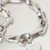 Softie Bracelet Silver Silver Plated Brass Women Softie Bracelet Silver Silver Plated Brass Women
