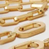Softie Chain Strap Brass Metal Women