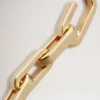 Softie Dropped Earrings Gold Plated Brass Women