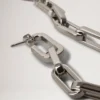 Softie Dropped Earrings Silver Plated Brass Women