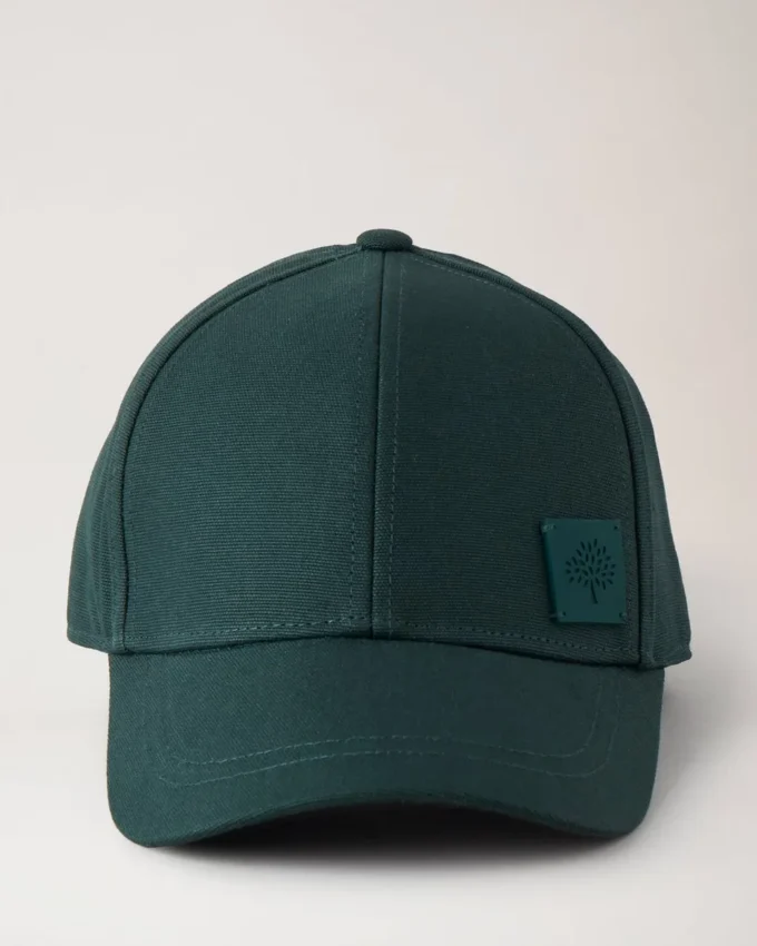 Solid Baseball Cap Mulberry Green Cotton Men