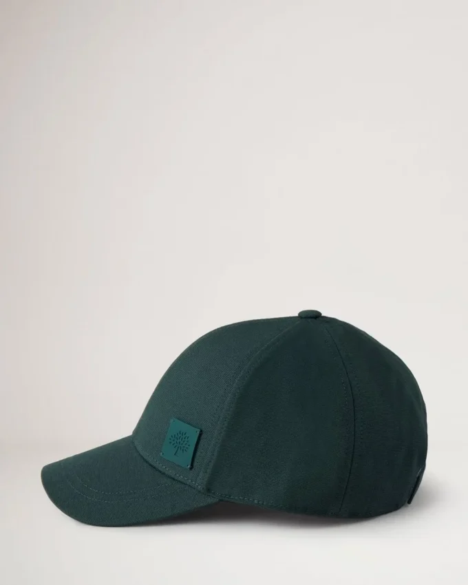 Solid Baseball Cap Mulberry Green Cotton Men