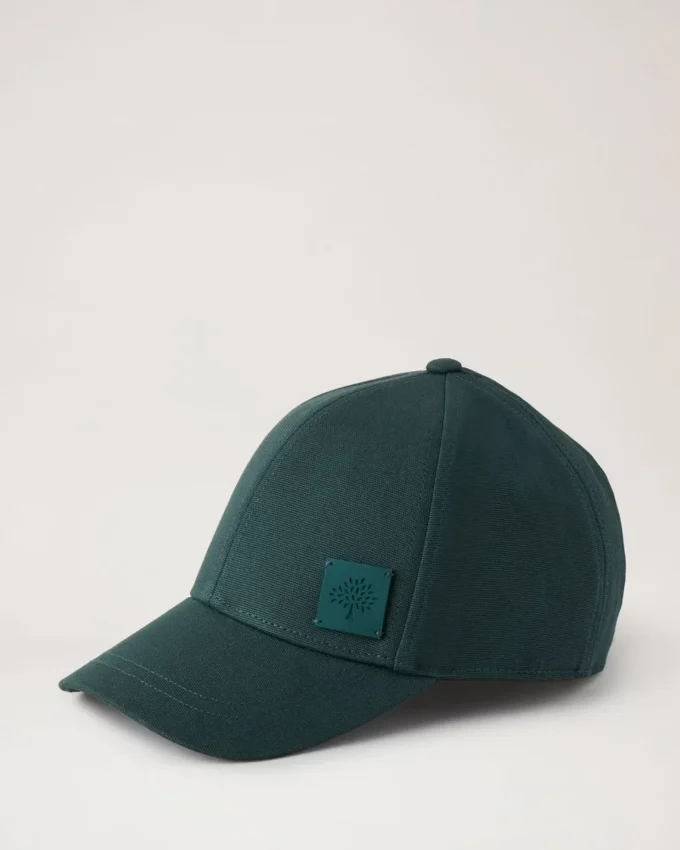 Solid Baseball Cap Mulberry Green Cotton Men