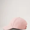 Solid Baseball Cap Powder Rose Organic Cotton Women
