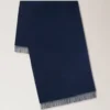 Solid Merino Wool Scarf Night Sky Merino Wool Women