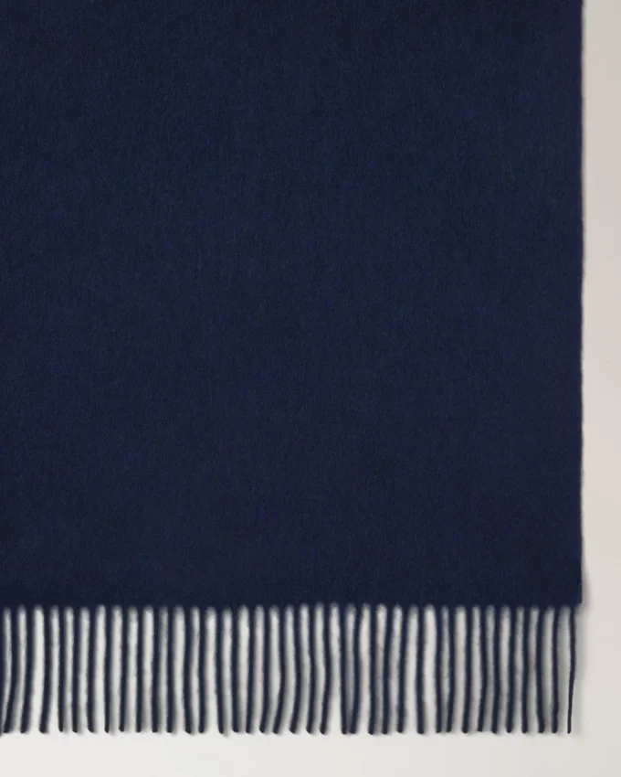 Solid Merino Wool Scarf Night Sky Merino Wool Women