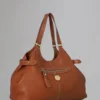 Somerset Tote Pre-Loved Oak Pebble Leather Pre-Loved Bags
