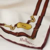Square Scarf – Belted Border Cream Silk Twill Women