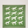 Square Scarf – Chalk Horse Fern Silk Twill Women