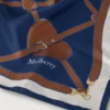 Square Scarf – Heart Pockets Pigment Blue Silk Twill
