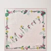Square Scarf – Riverside Floral Blossom Pink Silk Twill