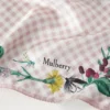 Square Scarf – Riverside Floral Blossom Pink Silk Twill